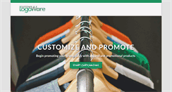 Desktop Screenshot of customlogoware.com